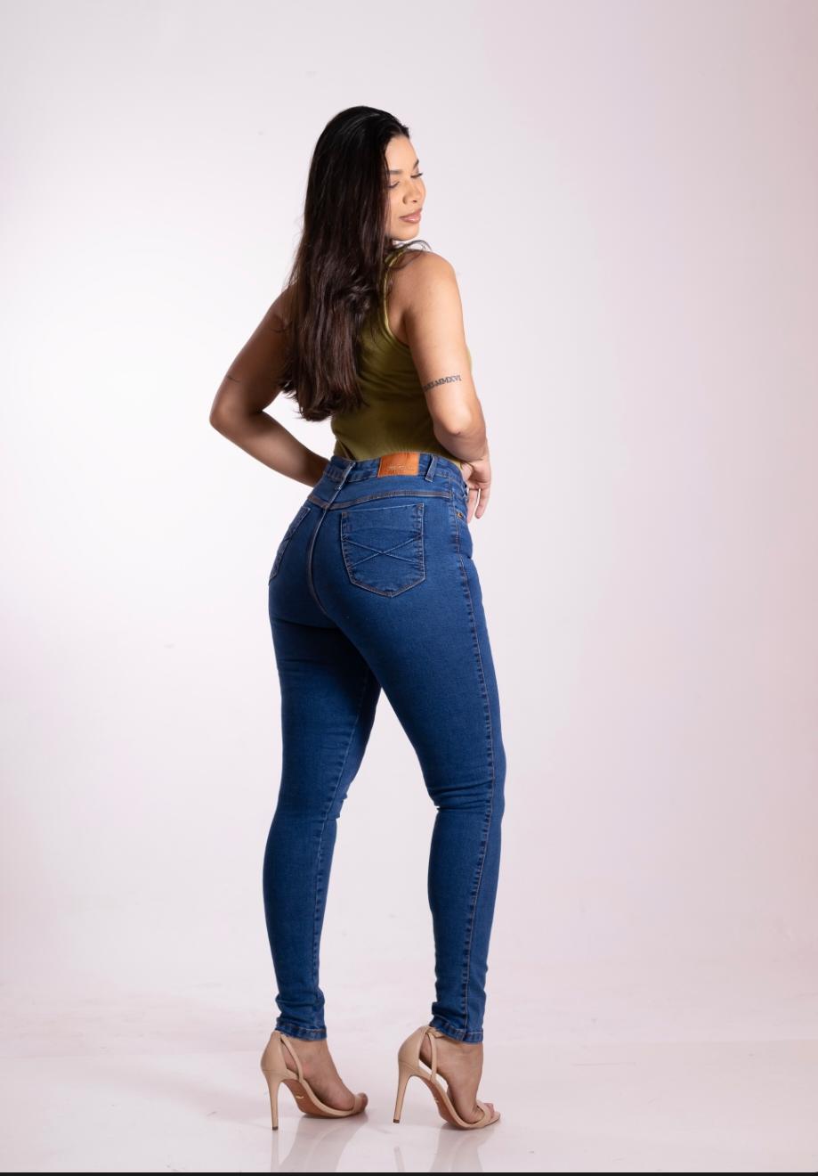 calça jeans feminina c/palito F/p — foto 2
