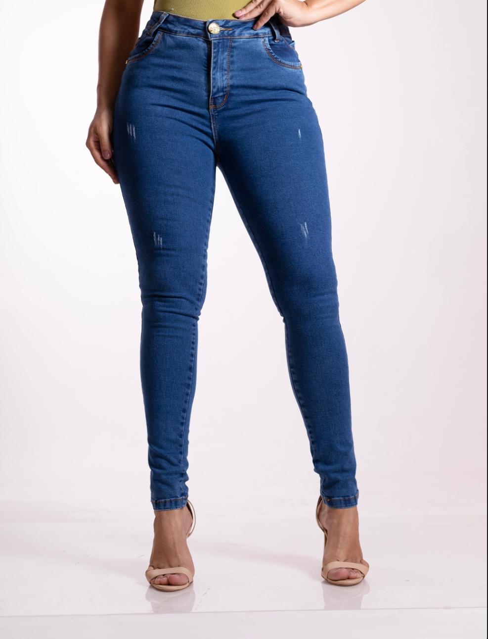 calça jeans feminina c/palito F/p — foto 3