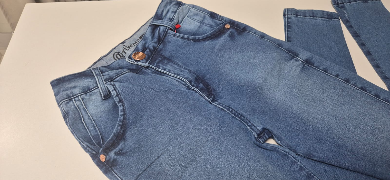 calça jeans feminina slim A/clara — foto 3