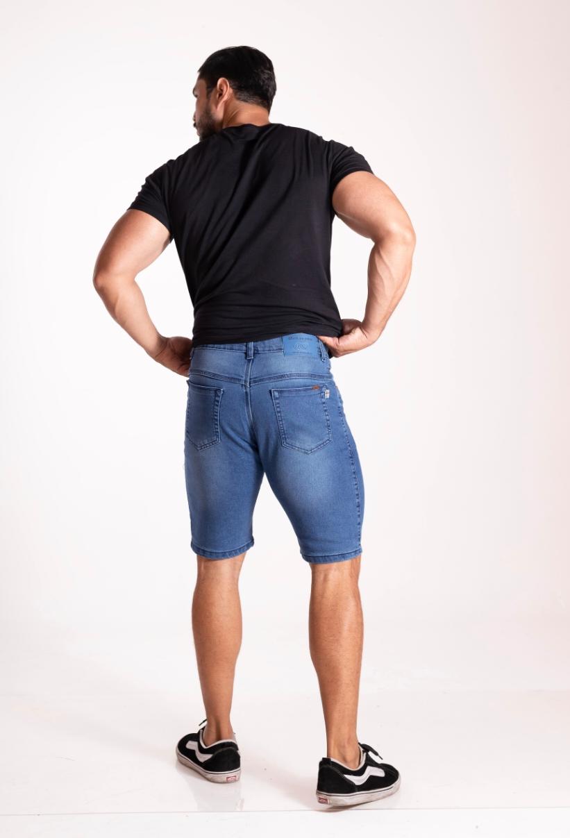 bermuda jeans masculina C/lycra A/pino — foto 2