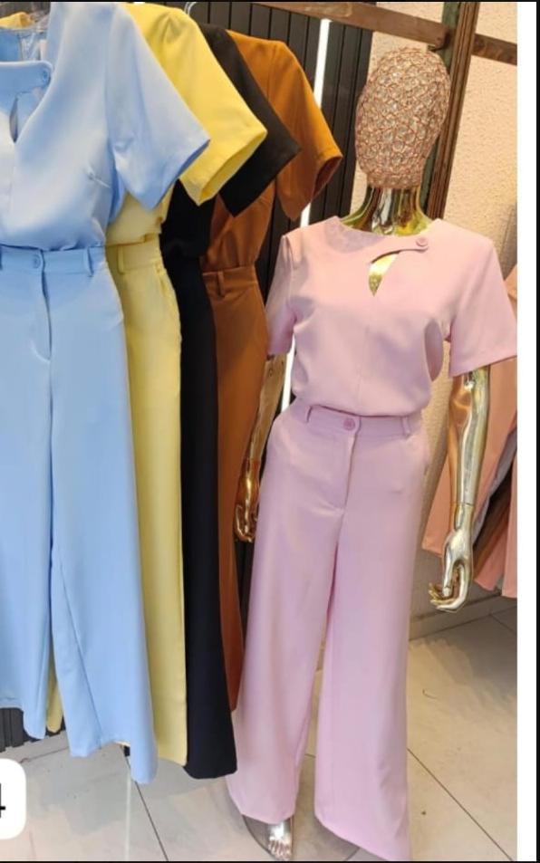 conjunto alfaiataria blusa e calça — foto 2