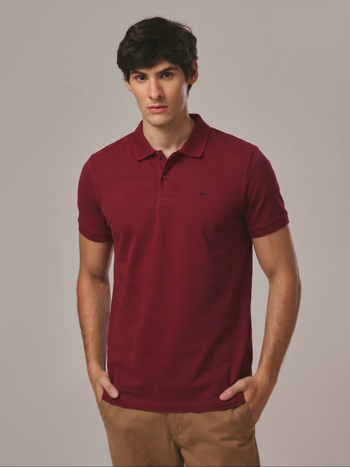 CAMISA POLO SUEDINE — foto 1