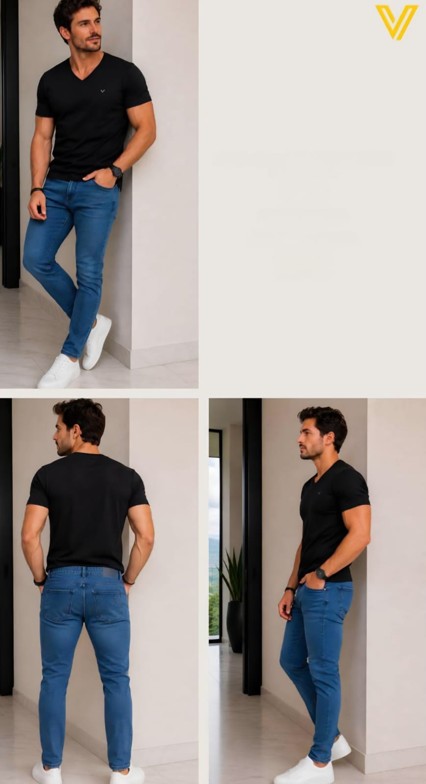 CALÇA VICTHARA JEANS SLIM