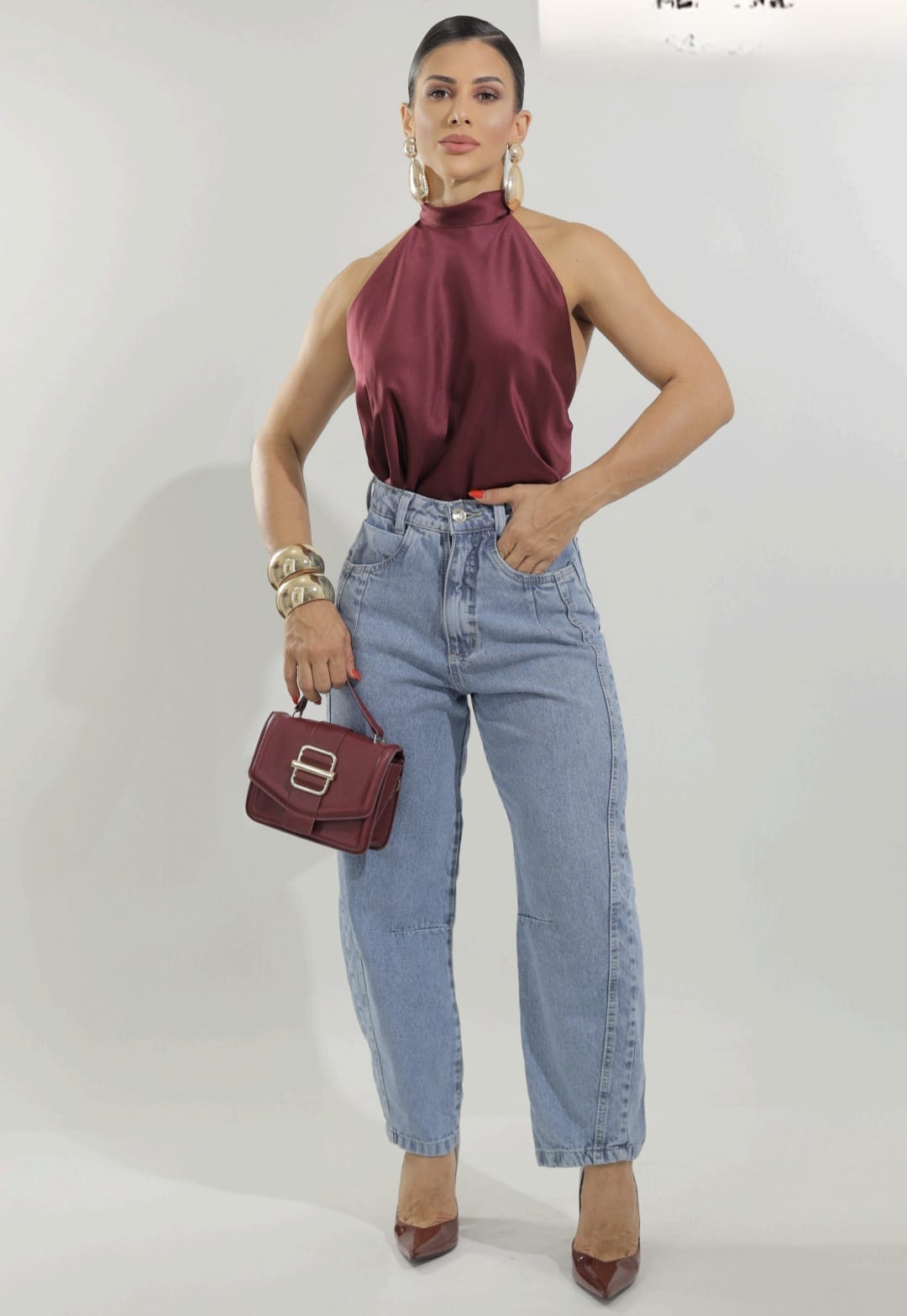 CALÇA SLOUCHY