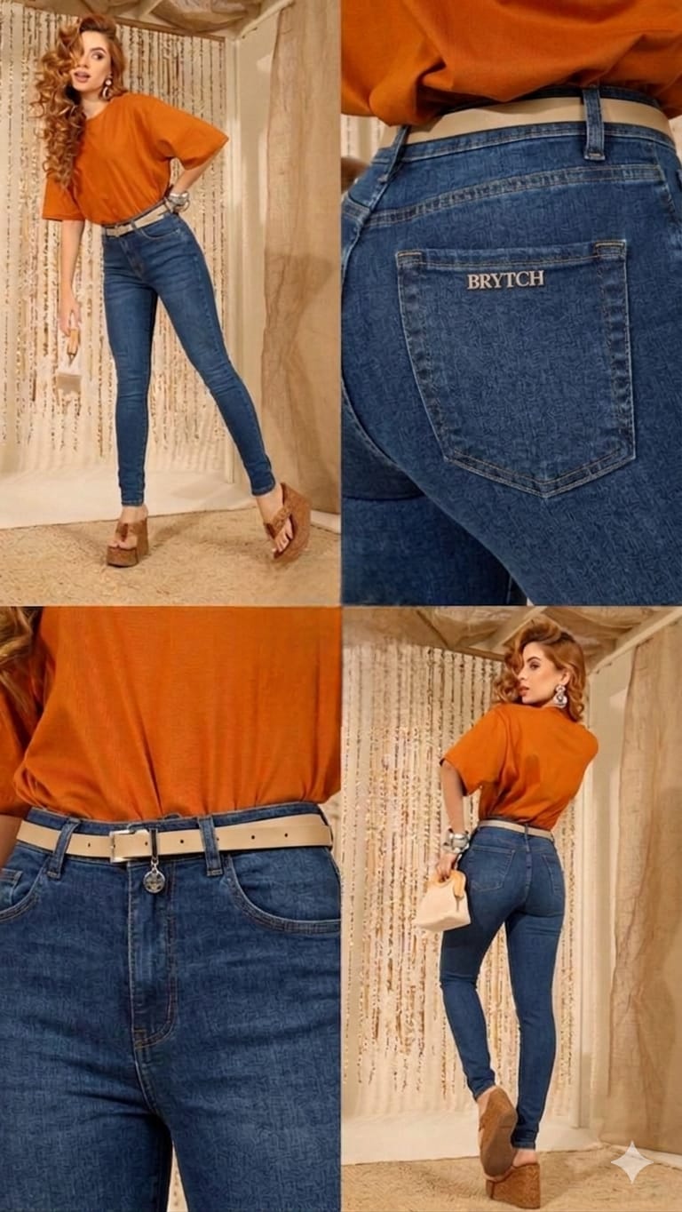 CALÇA BRYTCH SKYNNI CINTO