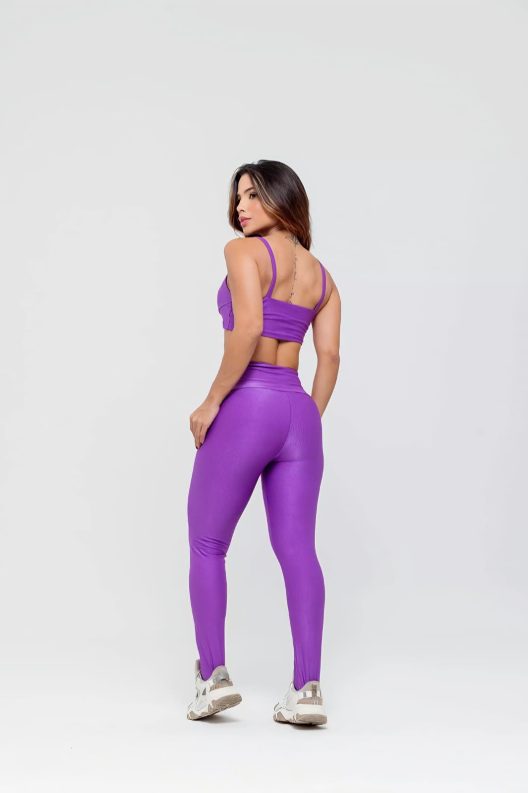 conjunto mf fitnes legging canelado — foto 3
