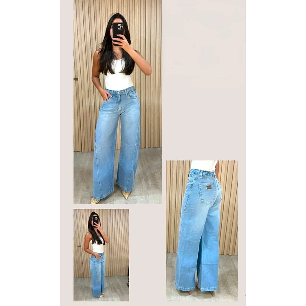 calça wide leg zirapp 04800