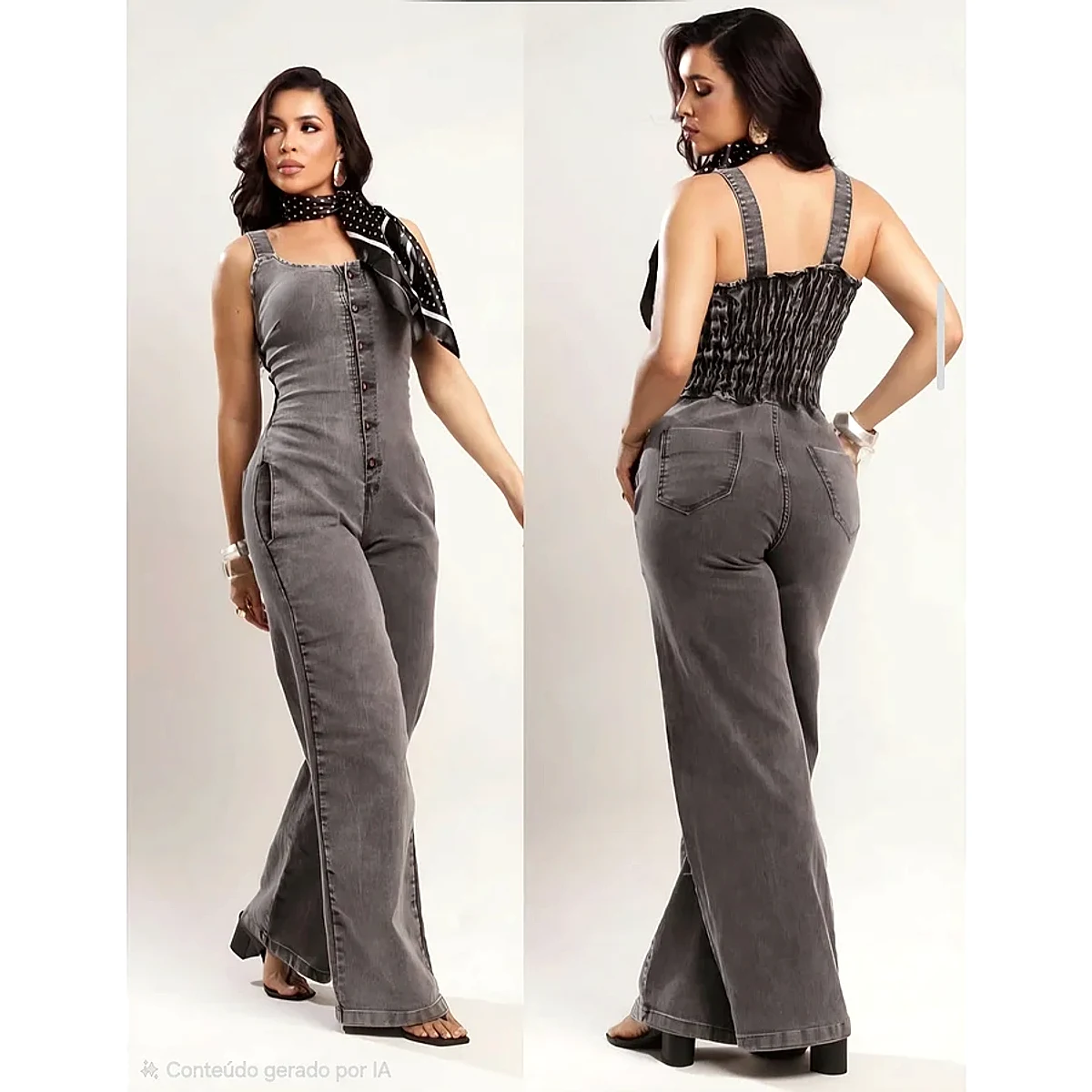 macacão jeans 4127